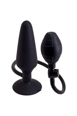Inflatable Silicone Plug with Hand Pump - Ultimate Pleasure Control