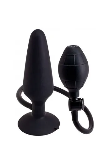 Inflatable Silicone Plug with Hand Pump - Ultimate Pleasure Control
