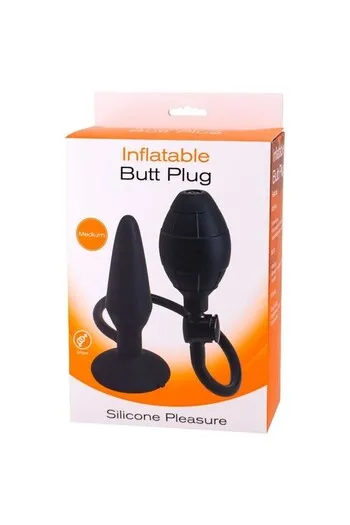 Plug Inflabile in Silicone con Pompa Manuale