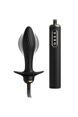 Auto-Throb Vibrating Inflatable Anal Plug | Elite Collection | Anal Fantasy
