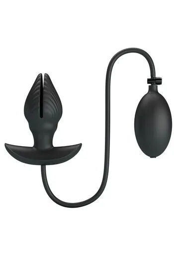 Inflatable Anal Plug with Vibration - Customizable Experience for Beginners and Experts