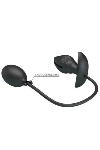 Inflatable Anal Plug with Vibration - Customizable Experience for Beginners and Experts