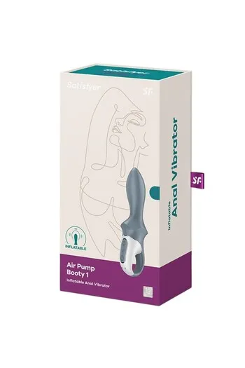 Air Pump Booty 1: Inflatable Anal Vibrator for Intense Pleasure