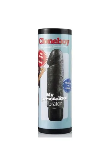 Cloneboy Vibrador Nero | Crea il tuo Clone | Kit Completo