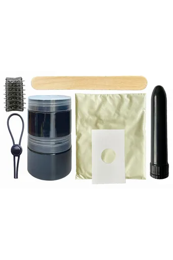 Cloneboy Vibrador Nero | Crea il tuo Clone | Kit Completo