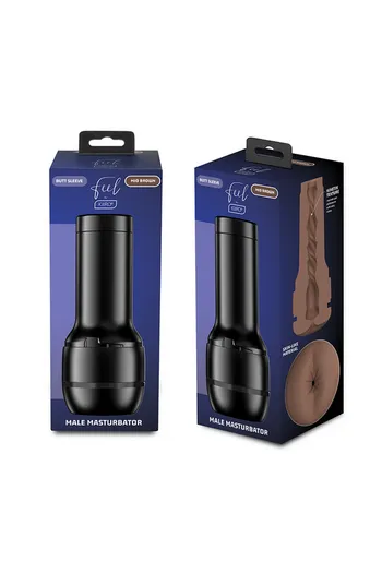 Feel Stroker Generic Butt - Mid Brown: Realistic Pleasure with Keon by Kiiroo