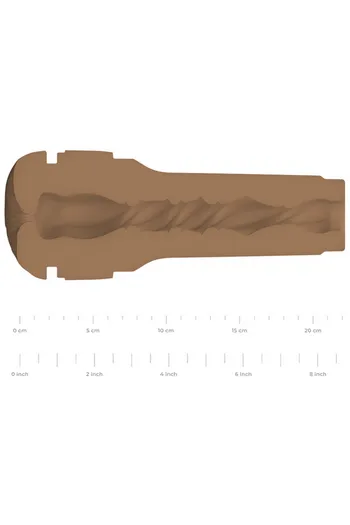 Feel Stroker Generic Butt - Mid Brown: Realismo e Piacere con Keon di Kiiroo