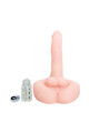 Realistic masturbator with vibration and voice control