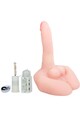Realistic masturbator with vibration and voice control