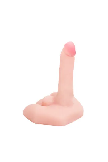 Realistic masturbator with vibration and voice control