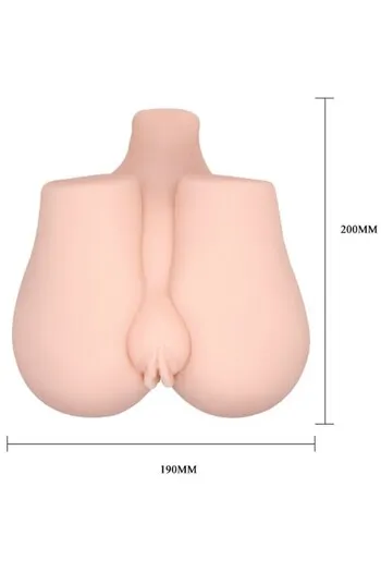 Busto Realistico con Vibrazione - Esperienza Sensuale Avanzata | Crazy Bull