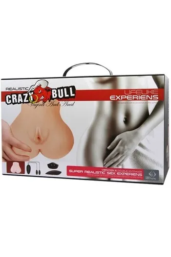 Busto Realistico con Vibrazione - Esperienza Sensuale Avanzata | Crazy Bull