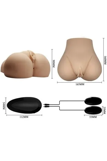 Realistic Bust with Vibration - Advanced Sensual Experience | Crazy Bull