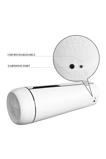 Masturbatore con Vibrazione, Suzione, Calore e Sex Talk | Pretty Love