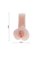 Cyberslink Silicone Masturbator with Vibration - Realistic Penetration Sensation