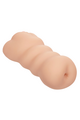 Three-Way Masturbation Stroker: Realistic Fantasy with Dual-End Design