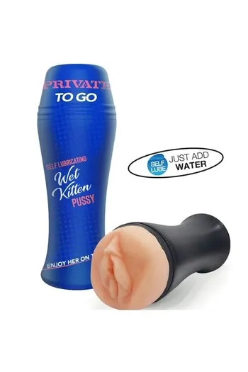 Wet Kitten Self Lube To Go di PRIVATE: Masturbatore Autolubrificante da Viaggio