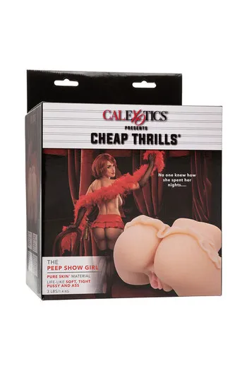 Cheap Thrills The Peep Show Girl - Stroker Ultra Realistico per Esperienze Intense