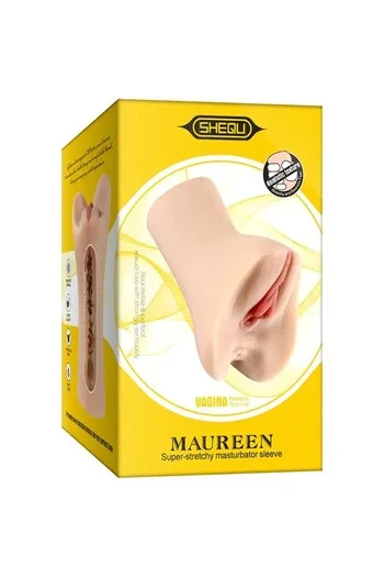 SHEQU Handheld Vagina Masturbators: Realistic Silicone Design | Authentic Pleasure Experience