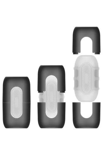 Turbo di Jamyjob: Masturbatore Maschile Doppio con Vagina e Bocca