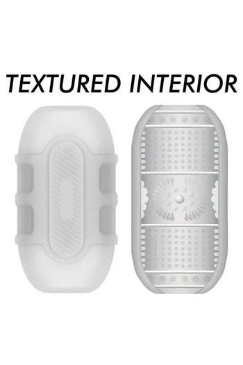 Turbo di Jamyjob: Masturbatore Maschile Doppio con Vagina e Bocca