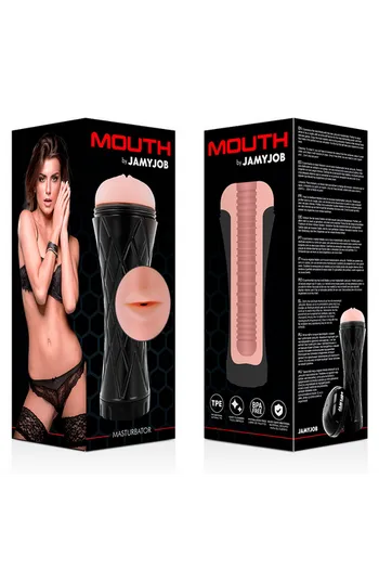 Realistic Mouth Masturbator Jamyjob - Deep Throat Sensation