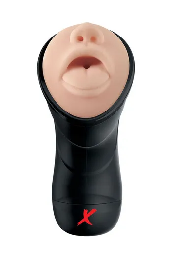 PDX Elite Masturbator: Realistic Deep Throat Experience with Powerful Vibrations