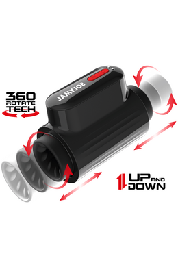 Masturbatore Maschile VORTEX up and down JAMYJOB - Eleva il Tuo Piacere