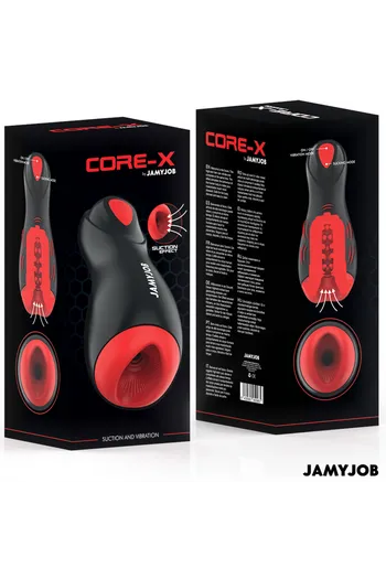 CORE-X Automatic Mouth-Shaped Masturbator by JAMYJOB - High-Quality Stimulating Experience