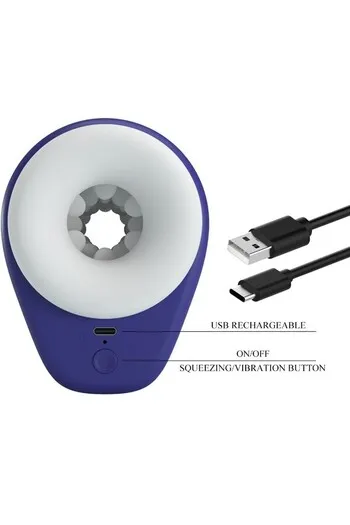 PRETTY LOVE BM-00900T96 - Male Masturbator with Vibration | Sex Toy for Men