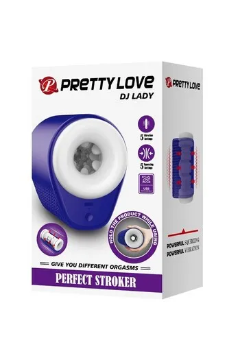 PRETTY LOVE BM-00900T96 - Masturbatore Maschile con Vibrazione | Giocattolo Sessuale