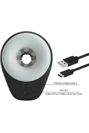 PRETTY LOVE BM-00900T96 - Male Masturbator with Vibration | Intense Experience