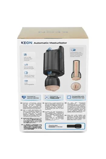 Keon WiFi con FeelStroker: Placer Interattivo, Totalmente Sincronizzato | Kiiroo