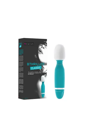 Bthrilled Classic: Powerful Wand Massager with 5 Functions - B Swish