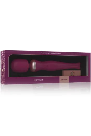 Akasha Wand: Massaggiatore Esteriore Discreto con 20 Modalità Vibrazione | Rithual