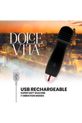 Vibratori Ricaricabili Dolce Vita: Silicone Ipoallergenico e 7 Modalità