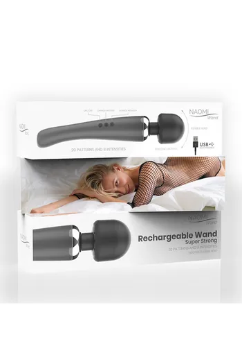 NAOMI WAND NEW SUPER STRONG MASSAGER: Body and Intimate Zone Massager with 8,000 RPM