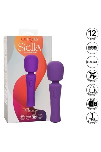 Stella Liquid Silicone Massager: Powerful Vibrations & Flexible Design