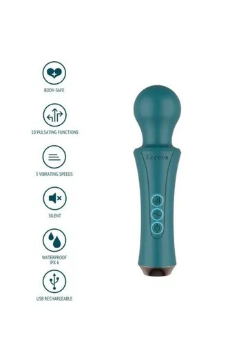 XOCOON Personal Wand: Rechargeable Vibrating Wand for Intimate Massage and Pleasure