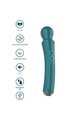 XOCOON Curved Wand Massager Rechargeable - Deep Vibration for Couples