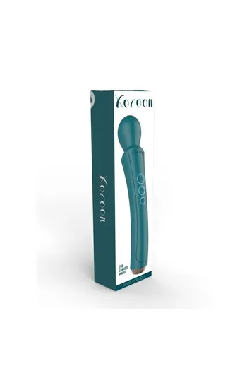 XOCOON Curved Wand Massager Rechargeable - Deep Vibration for Couples