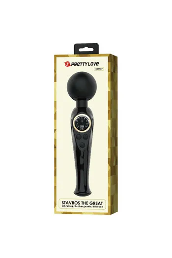 Powerful Vibrating Wand with 10 Modes & 9 Speed Levels | Rechargeable Sex Toy