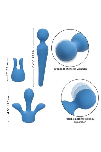 Couture Collection Body Wand Kit: Vibrazioni Profonde e Accessori Premium per il Piacere Sensuale