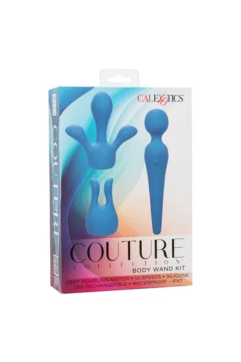 Couture Collection Body Wand Kit: Vibrazioni Profonde e Accessori Premium per il Piacere Sensuale