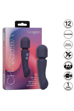 Charisma Allure: Dual Motor Massager for Intense Sensual Pleasure