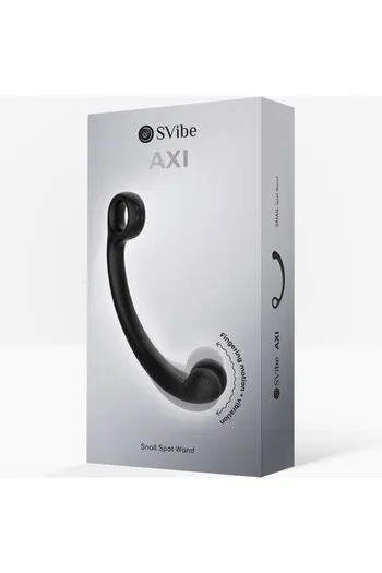 SVibe AXI: P, C, and G Spot Stimulator with AuraTouch Technology