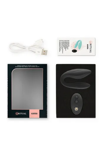 Ritual Kama: Vibrazione Doppia per Coppie - Giocattolo Erotico con Telecomando