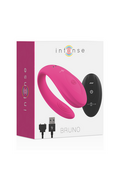 Bruno by Intense: Vibrador per Coppie con Telecomando per Doppia Stimolazione