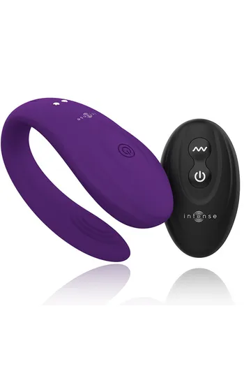 Bruno by Intense: Vibrador per Coppie con Telecomando per Doppia Stimolazione