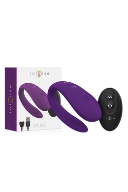 Bruno by Intense: Couples Vibrator with Remote for Dual Stimulation